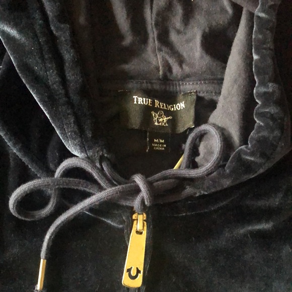 Men’s TRUE RELIGION VELOUR HS Embroidered Fit - Picture 2 of 10